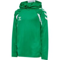 hummel Core 2.0 Hoodie Kinder - jelly bean/white