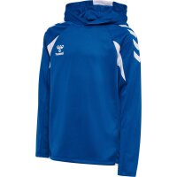 hummel Core 2.0 Hoodie Kinder - true blue/white