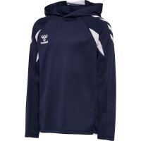 hummel Core 2.0 Hoodie Kinder - marine/white