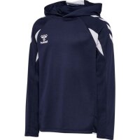 hummel Core 2.0 Hoodie Kinder - marine/white