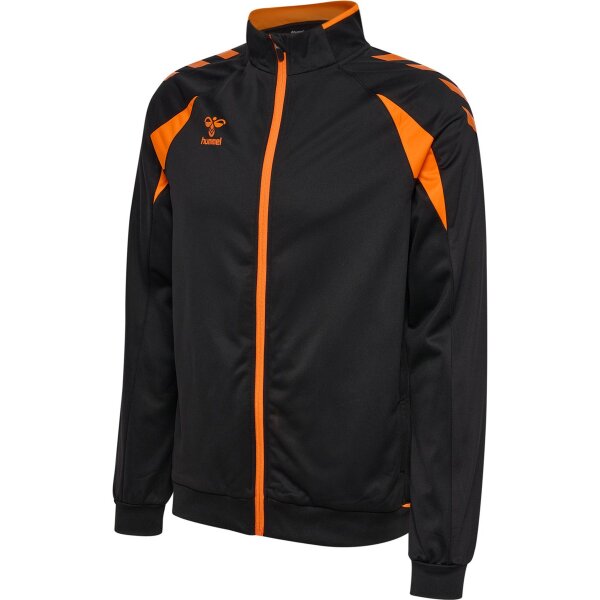 hummel Core 2.0 Track Zip Trainingsjacke - black/orange tiger