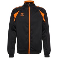 hummel Core 2.0 Track Zip Trainingsjacke - black/orange tiger
