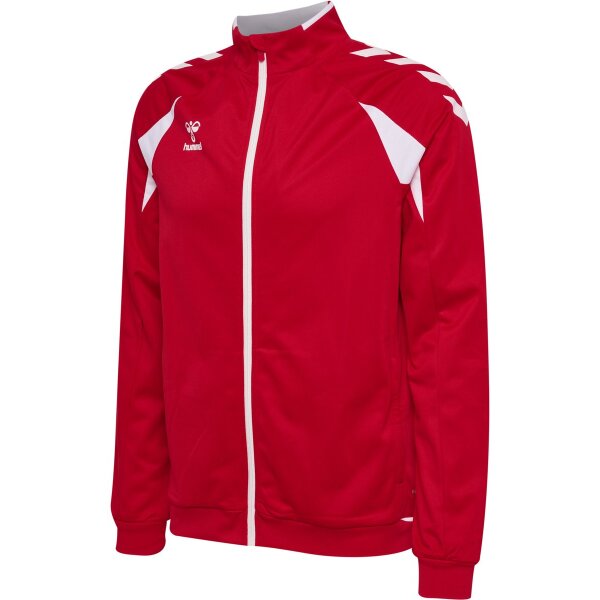 hummel Core 2.0 Track Zip Trainingsjacke - true red/white
