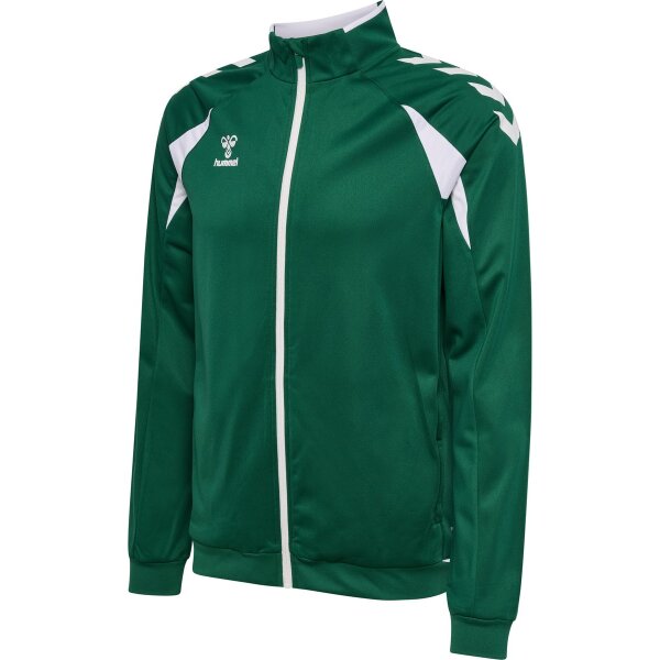 hummel Core 2.0 Track Zip Trainingsjacke - evergreen/white