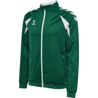 hummel Core 2.0 Track Zip Trainingsjacke - evergreen/white