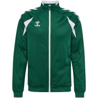 hummel Core 2.0 Track Zip Trainingsjacke - evergreen/white