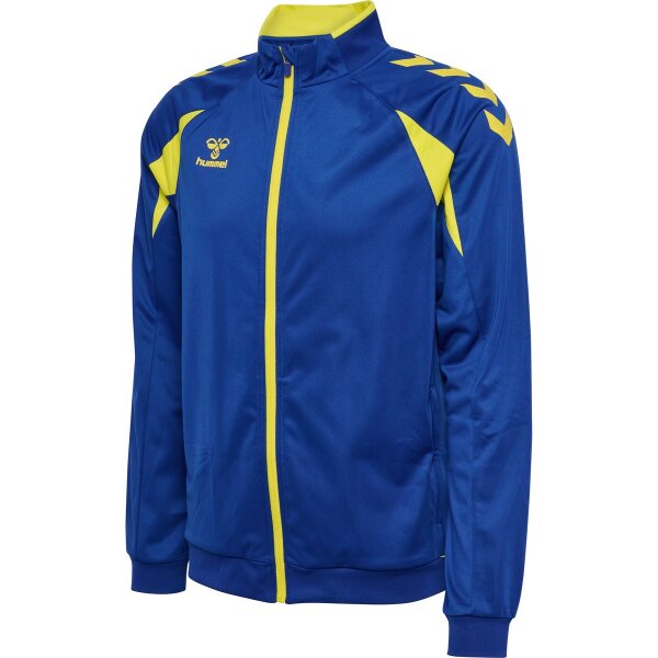 hummel Core 2.0 Track Zip Trainingsjacke - true blue/blazing yellow