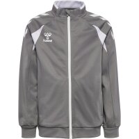 hummel Core 2.0 Track Zip Trainingsjacke Kinder - steel gray/white
