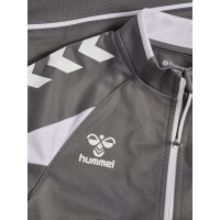 hummel Core 2.0 Track Zip Trainingsjacke Kinder - steel gray/white