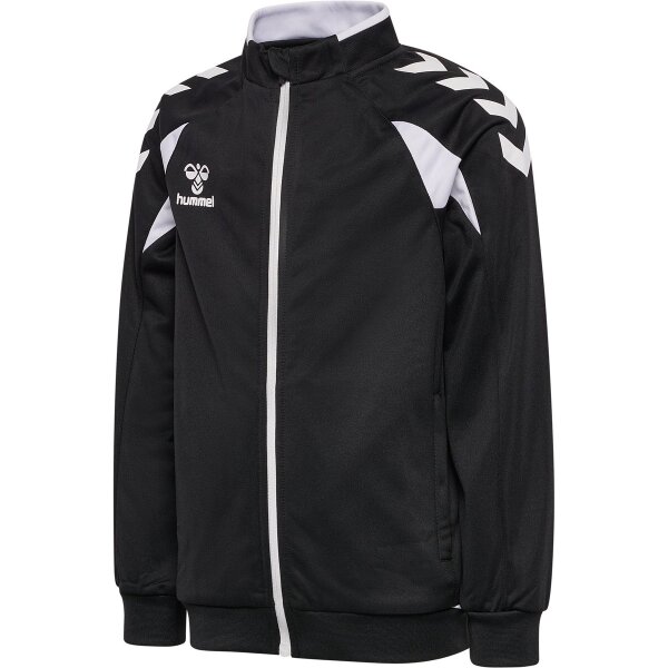 hummel Core 2.0 Track Zip Trainingsjacke Kinder - black/white