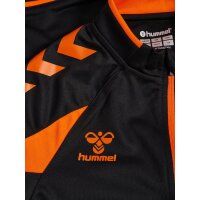 hummel Core 2.0 Track Zip Trainingsjacke Kinder - black/orange tiger