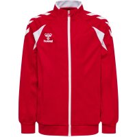 hummel Core 2.0 Track Zip Trainingsjacke Kinder - true red/white