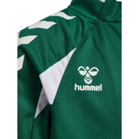 hummel Core 2.0 Track Zip Trainingsjacke Kinder - evergreen/white