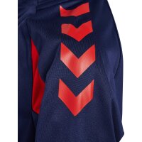 hummel Core 2.0 Track Zip Trainingsjacke Kinder - marine/true red