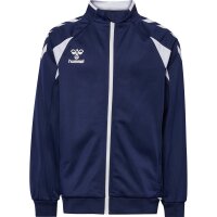 hummel Core 2.0 Track Zip Trainingsjacke Kinder - marine/white