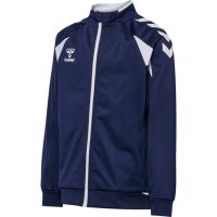 hummel Core 2.0 Track Zip Trainingsjacke Kinder - marine/white