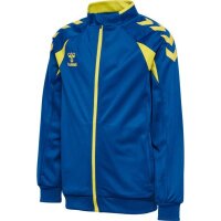 hummel Core 2.0 Track Zip Trainingsjacke Kinder - true blue/blazing yellow