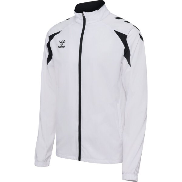 hummel Core 2.0 Woven Trainingsjacke Herren - white/black