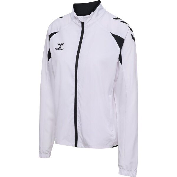 hummel Core 2.0 Woven Trainingsjacke Damen - white/black