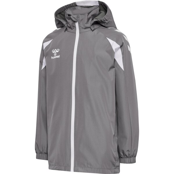 hummel Core 2.0 All-weather Jacke Kinder - steel gray/white