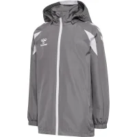 hummel Core 2.0 All-weather Jacke Kinder - steel gray/white