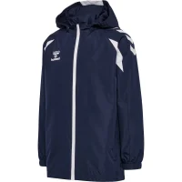 hummel Core 2.0 All-weather Jacke Kinder - marine/white