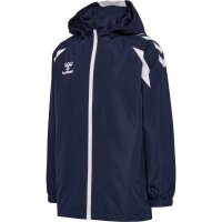 hummel Core 2.0 All-weather Jacke Kinder - marine/white