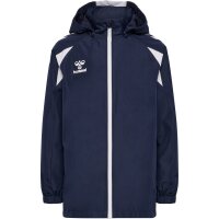 hummel Core 2.0 All-weather Jacke Kinder - marine/white