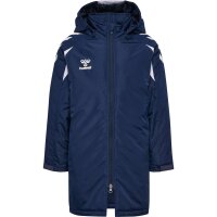 hummel Core 2.0 Bench Jacke Kinder - marine/white