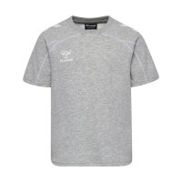 hummel Move 2.0 S/S T-Shirt Kinder - grey melange