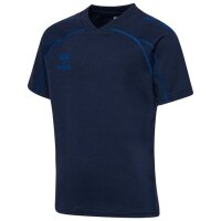 hummel Move 2.0 S/S T-Shirt Kinder - marine