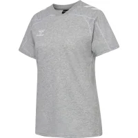 hummel Move 2.0 S/S T-Shirt Damen - grey melange