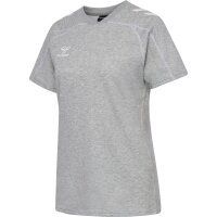 hummel Move 2.0 S/S T-Shirt Damen - grey melange