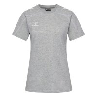 hummel Move 2.0 S/S T-Shirt Damen - grey melange