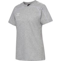 hummel Move 2.0 S/S T-Shirt Damen - grey melange