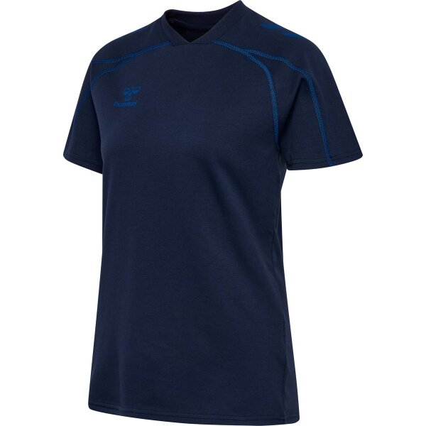hummel Move 2.0 S/S T-Shirt Damen - marine