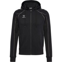 hummel Move 2.0 Zip Hoodie Herren - black