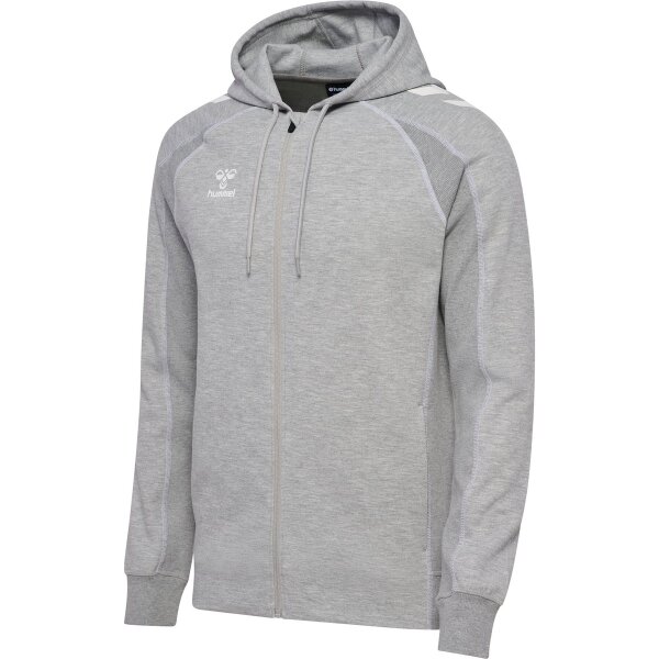 hummel Move 2.0 Zip Hoodie Herren - grey melange