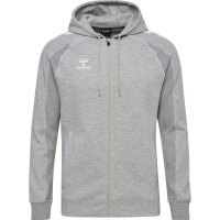 hummel Move 2.0 Zip Hoodie Herren - grey melange