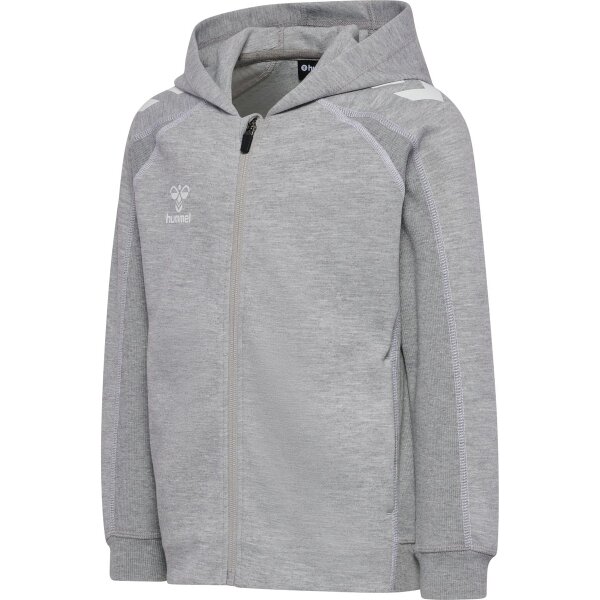 hummel Move 2.0 Zip Hoodie Kinder - grey melange