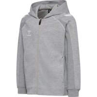 hummel Move 2.0 Zip Hoodie Kinder - grey melange