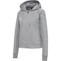 hummel Move 2.0 Zip Hoodie Damen - grey melange