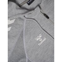 hummel Move 2.0 Zip Hoodie Damen - grey melange