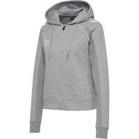 hummel Move 2.0 Zip Hoodie Damen - grey melange