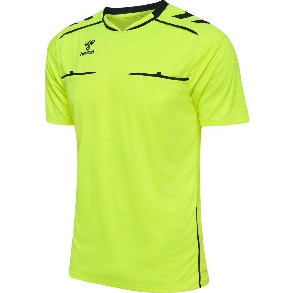 hummel Referee S/S Trikot Herren - neon yellow