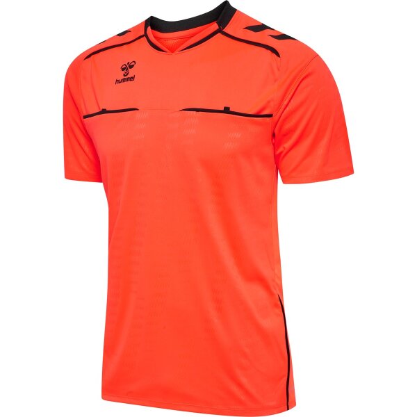 hummel Referee S/S Trikot Herren - neon orange
