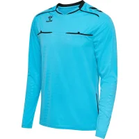 hummel Referee L/S Trikot Herren - neon blue