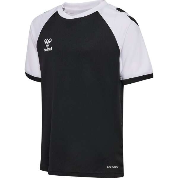 hummel Match League S/S Trikot Kinder - black/white