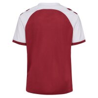hummel Match League S/S Trikot Kinder - maroon/white