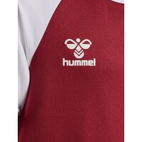 hummel Match League S/S Trikot Kinder - maroon/white